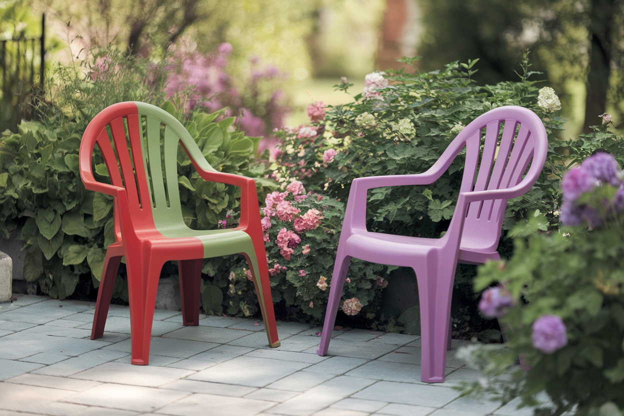 Astuces Pour Nettoyer un Salon de Jardin en Plastique Modifier l'apparence : repeindre son salon de jardin en plastique