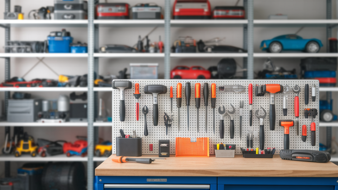 Optimiser l'espace de rangement pour vos outils de maintenance auto à la maison