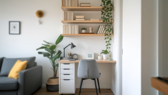 L'art de créer un espace bureau fonctionnel dans un petit logement