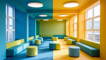 Les couleurs qui favorisent la créativité dans un espace professionnel