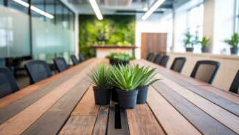 Matériaux durables en décoration : l'atout RSE pour votre image d'entreprise