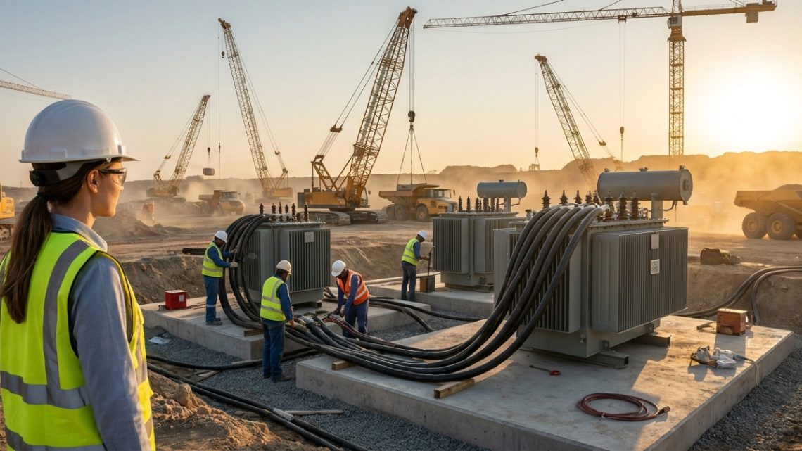 Ouvrir un gros chantier : comment gérer le raccordement en haute tension ?