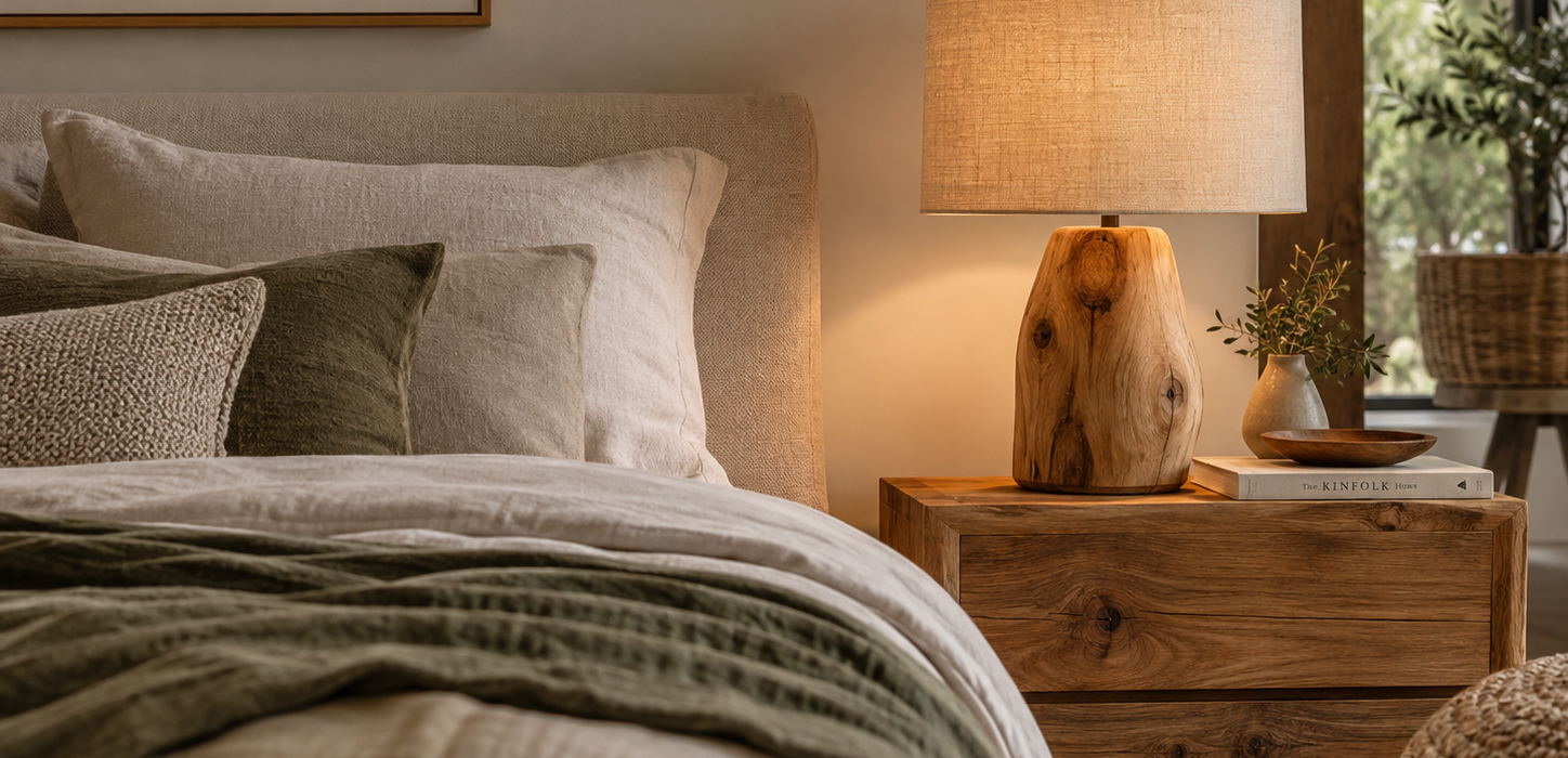 Lampe de chevet en bois vintage : 4 styles pour sublimer votre chambre