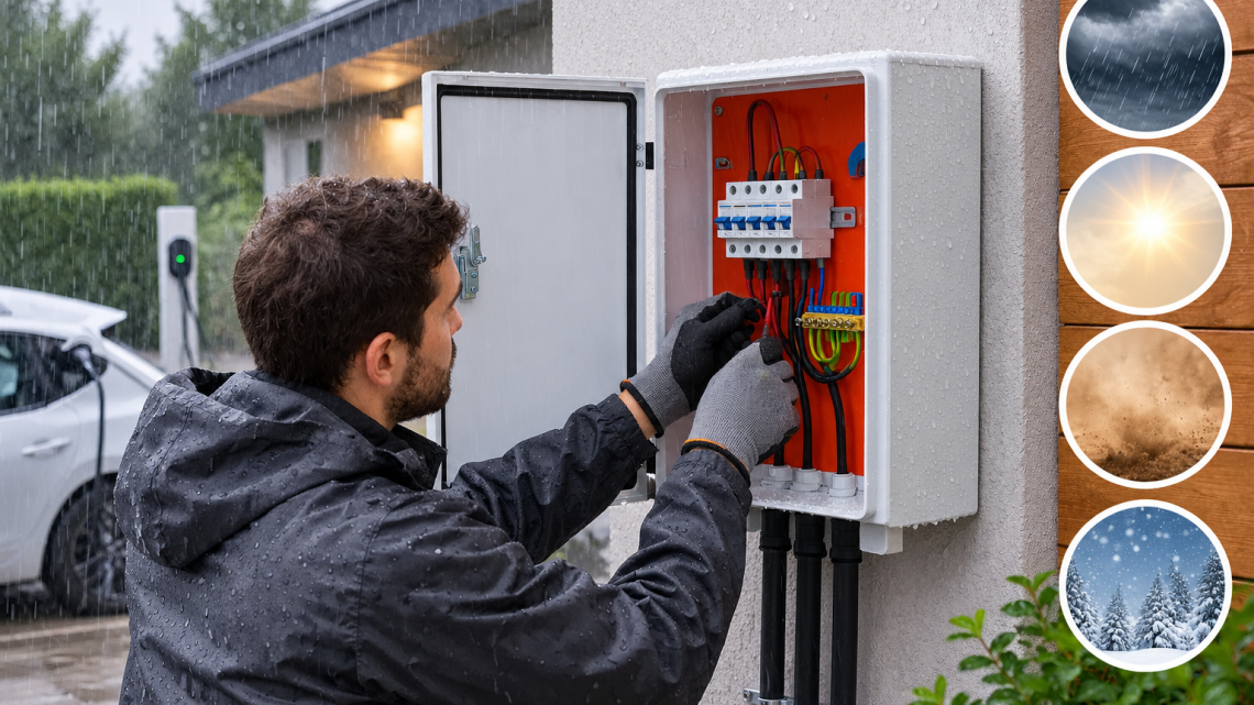 Pourquoi les boîtiers électriques étanches sont importants à l'extérieur