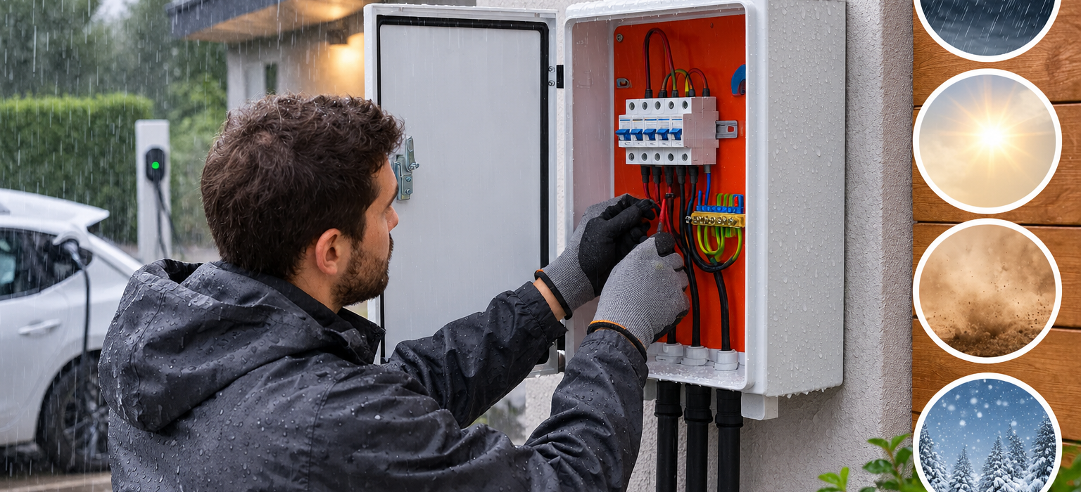 Pourquoi les boîtiers électriques étanches sont importants à l'extérieur
